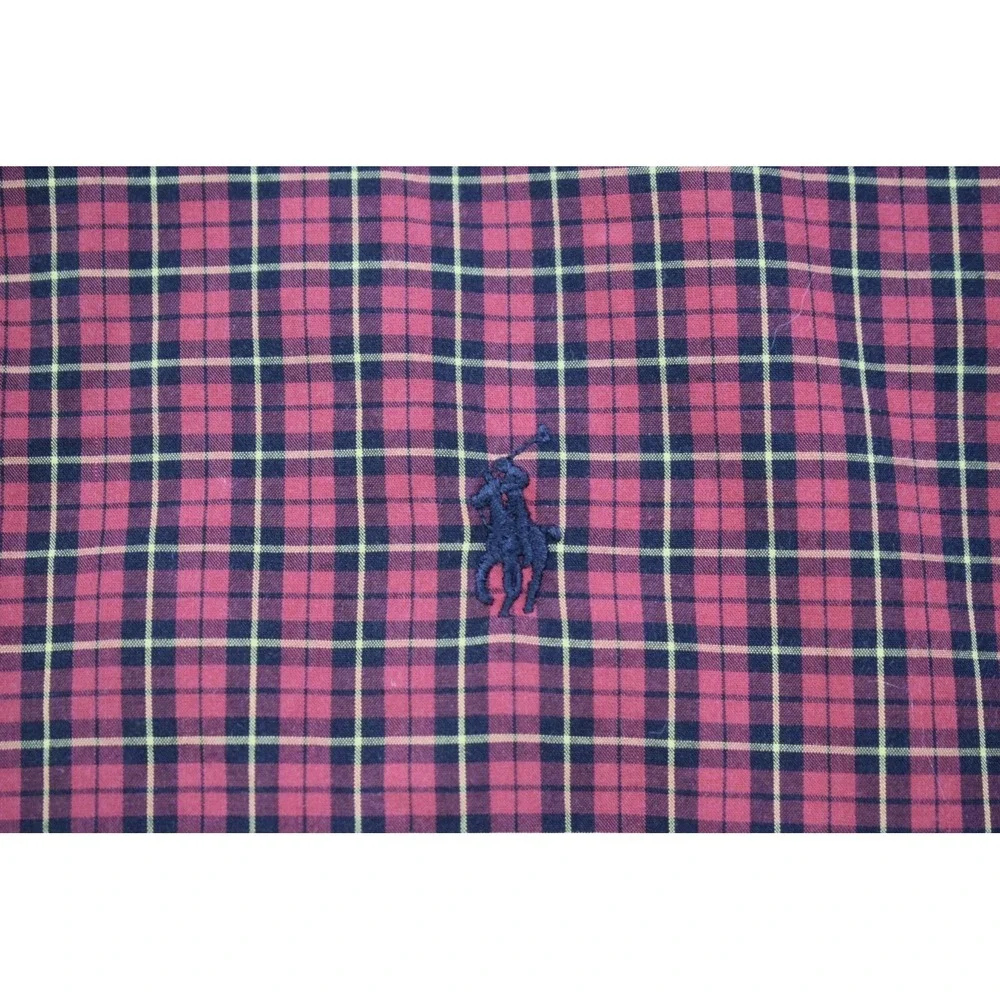 Polo Ralph Lauren Blake Dress Shirt Plaid Long Sleeve Button Up Mens Size Medium